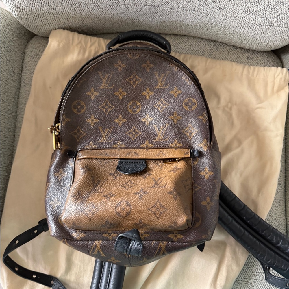 Louis Vuitton Monogram Brown and Black Backpack